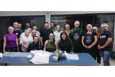 Curso de Salgados e Pizzas do Senai recebe  visita do premiado pizzaiolo Samuel em Fartura