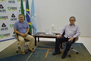 Acia realiza sabatina com o candidato Denilson Ziroldo de Avaré