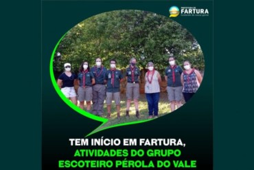 Tem início atividades do Grupo Escoteiro Pérola do Vale