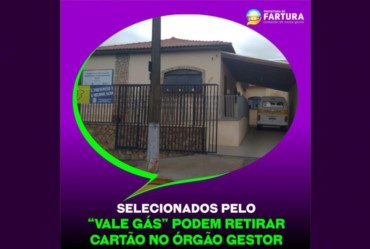 Selecionados pelo “Vale Gás” podem retirar cartão no Órgão Gestor