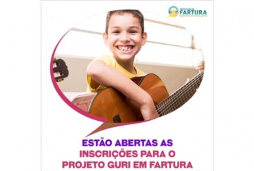 Estão abertas as inscrições para o Projeto Guri em Fartura