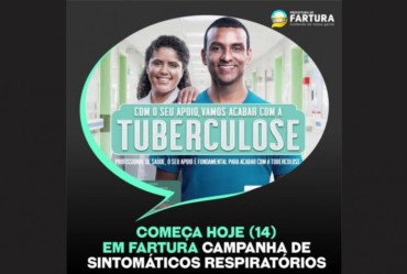 Começa hoje (14) em Fartura Campanha de Sintomáticos Respiratórios