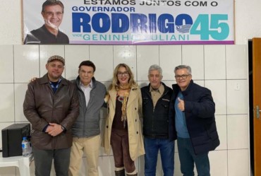 Deputado estadual Campos Machado visita Sarutaiá 