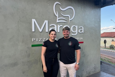 Pizzaria Marega: Empreendimento do jovem casal que se tornou referência em Fartura