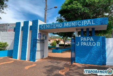 Prefeitura de Itaporanga reforma Cemitério Municipal