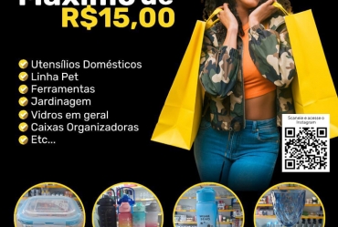 Max 15 trazendo novidades para sua casa com preço único