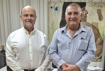 Prefeito João da Tapera se reúne com secretário da saúde e com deputado Ricardo Madalena em São Paulo