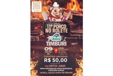 11º Porco no Rolete de Timburi