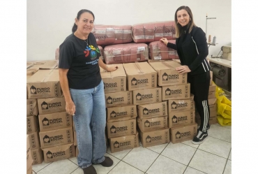 Governo do Estado envia cestas básicas e mantas para famílias de Taguaí