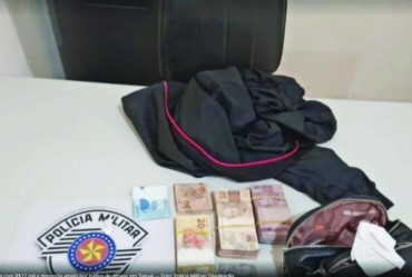 Jovem é preso ao tentar furtar bolsa com R$ 12 mil e denuncia amigo por tráfico de drogas em Taguaí