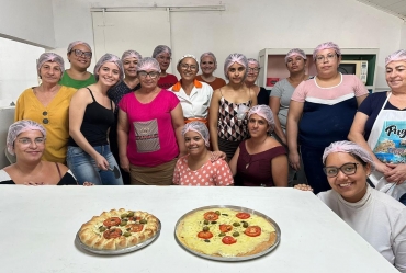 Fundo Social de Fartura finaliza curso de massas de pães, salgados e pizzas