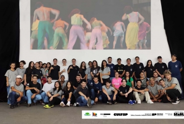 Projeto de Cinema com as participações de estudantes da Escola Estadual Padre Bento em Timburi