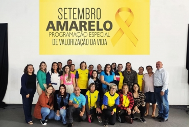 Palestras promovem reflexões sobre valorização da vida no Setembro Amarelo