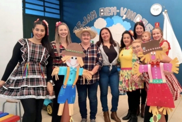 EMEI - Silvana Naldi Cunha de Lima celebra Arraiá Junino da Educação Infantil