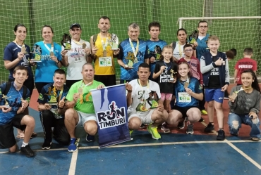 Equipe do Timburi Running conseguem ótimas colocações na Corrida do Centenário em Bernardino de Campos 