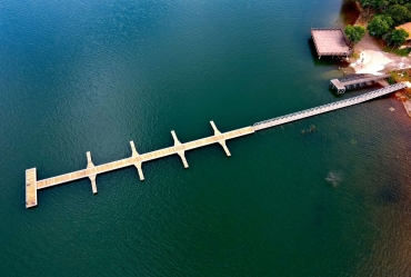 Timburi recebe Ancoradouro de Barcos e Lanchas do  projeto estadual de Estruturas Náuticas no Camping Redondo