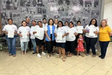 Novos costureiros prontos para ingressar no mercado de trabalho em Fartura