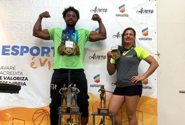 Avaré conquista vitória em dose dupla em competição de fisiculturismo