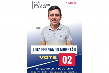 Conheça os candidatos que disputam a eleição para o cargo de conselheiro tutelar de Timburi