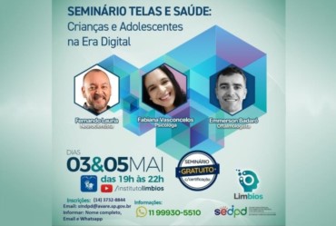 Avaré promove I Seminário Telas e Saúde