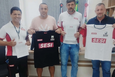 Coronel Macedo renova parceria com Atleta do Futuro