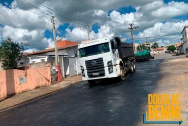 Prefeitura de Itaporanga inicia recape de mais de 8 mil m² 