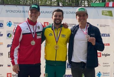 CANOÍSTA PEPE CONQUISTA MEDALHA DE OURO NO OPEN DE TACEN, NA ESLOVÊNIA