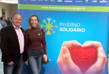 Taguaí participa do lançamento da campanha Inverno Solidário