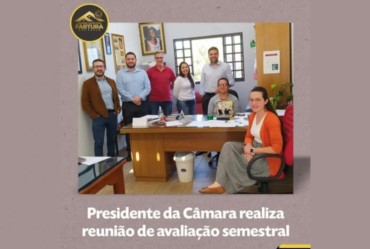 Presidente realiza reunião de avaliação semestral na Câmara de Fartura