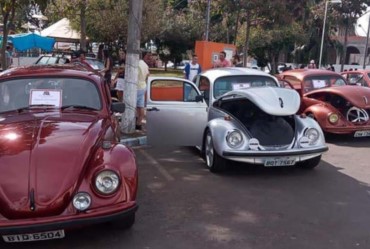 Encontro de carros antigos e rebaixados movimenta Taguaí