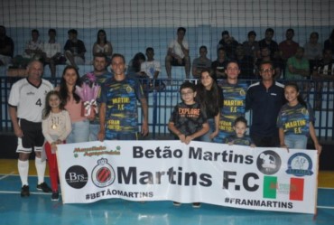 Campeonato de Futsal ‘Betão Martins’ começa em Taguaí