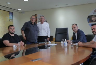 Prefeito Valtinho Boranelli participa de reuniões na Capital