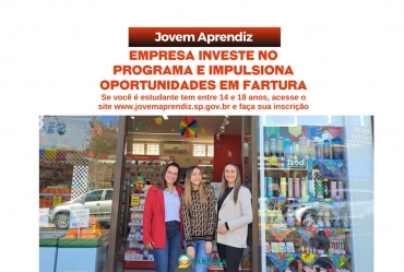 Jovem Aprendiz: Empresa investe no programa e impulsiona oportunidades em Fartura