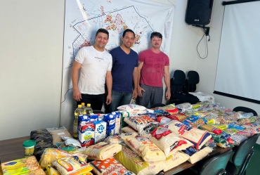 Passeio Ciclístico Arrecada 214 Kg de alimentos para famílias em situação de vulnerabilidade