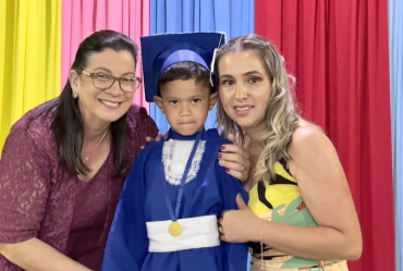 Emoção marca a formatura da Educação Infantil de Sarutaiá 