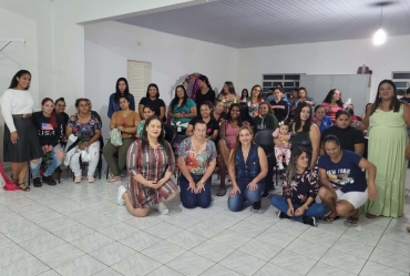 Projeto Espaço Vida prepara Chá das Mães em Sarutaiá 