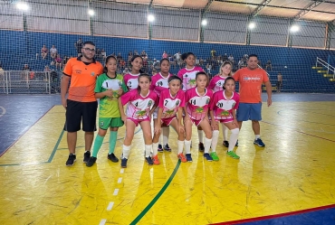 Time feminino de Timburi conquista o título de  Campeão do Regional de Futsal em Cerqueira César
