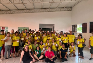 CRAS de Águas de Santa Bárbara celebra o Dia da Pessoa Idosa