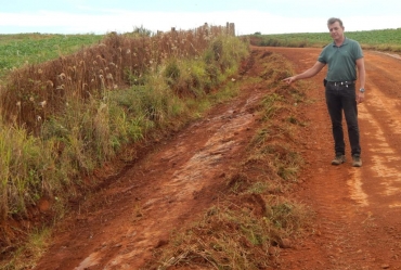 Prefeitura conclui obra em estrada rural até perímetro urbano