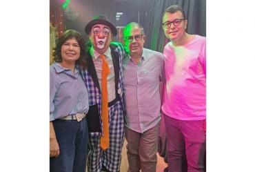 Espetáculo do Palhaço Tubinho encanta  público em Fartura