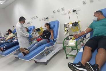 Taguaienses vão ao Hemocentro de Botucatu doar sangue