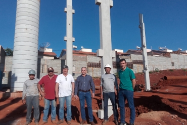 Taguaí inicia mais uma etapa da construção de escola estadual