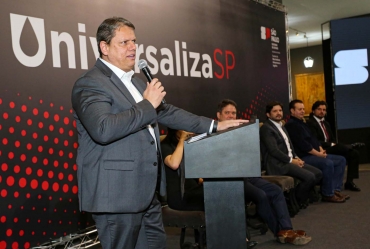 Representantes de Taguaí participam de lançamento do novo programa de saneamento básico do Governo de São Paulo