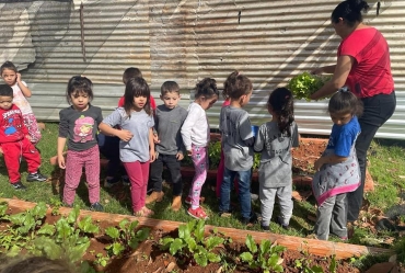 Escola desenvolve projeto de alimentação saudável em Taguaí