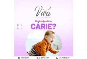 Meu bebê pode ter CÁRIE?