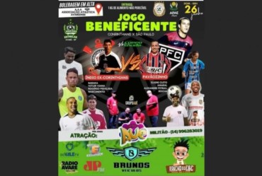 Avaré recebe jogo beneficente com ex-jogadores profissionais 