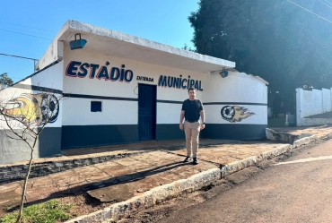 Timburi inicia obras de revitalização no Estádio Municipal Lúcio Martins Esteves e no Campo de Malha
