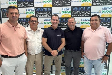 Deputado Vinícius Carvalho destina R$ 250 mil para saúde