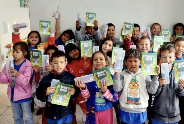 Palestra destaca a importância da higiene bucal  as crianças e adolescentes do Projeto Espaço Vida 