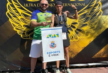 Avareense conquista 3º lugar em maratona de 55 quilômetros em Minas Gerais